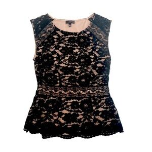 The Limited Women's Black Lace Top, XS